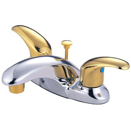 Kingston Brass 4" Centerset Bathroom Faucet, Chrome KB6624LL